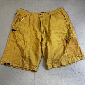 Vtg Phat Farm Caro Shorts Mens 38 Brown Twill Y2K Hip Hop Skater Outdoors Rapper